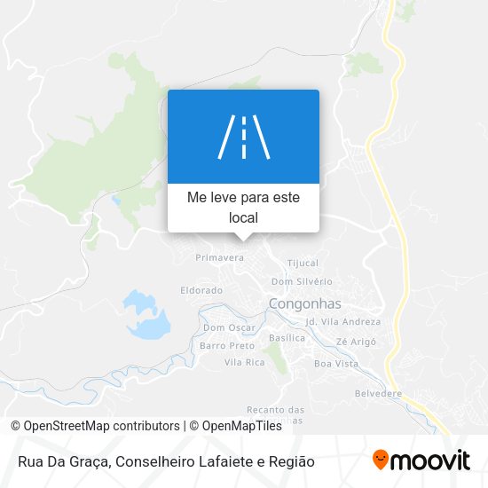 Rua Da Graça mapa