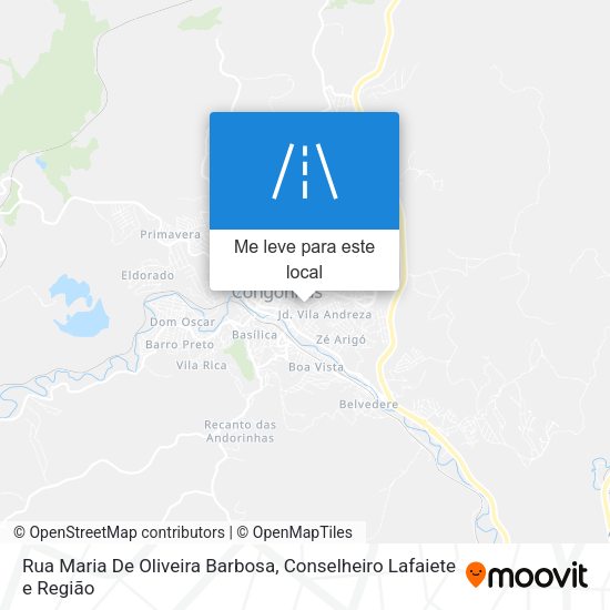 Rua Maria De Oliveira Barbosa mapa