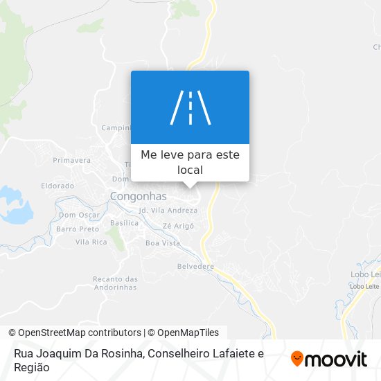 Rua Joaquim Da Rosinha mapa