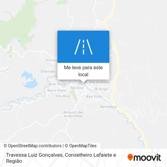 Travessa Luiz Gonçalves mapa