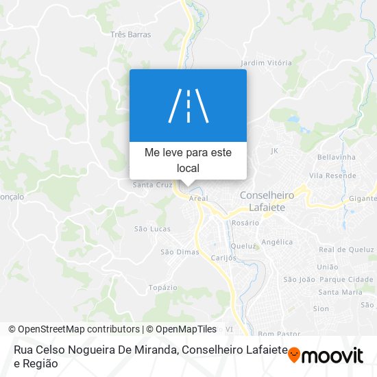 Rua Celso Nogueira De Miranda mapa