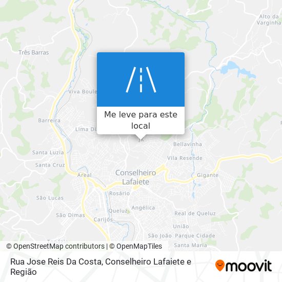 Rua Jose Reis Da Costa mapa