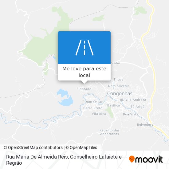 Rua Maria De Almeida Reis mapa