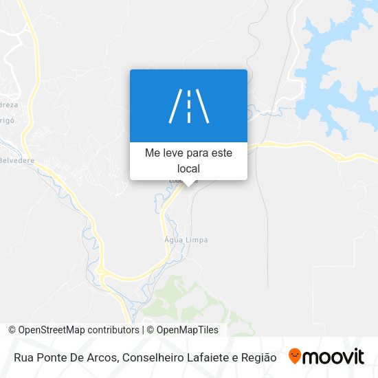 Rua Ponte De Arcos mapa