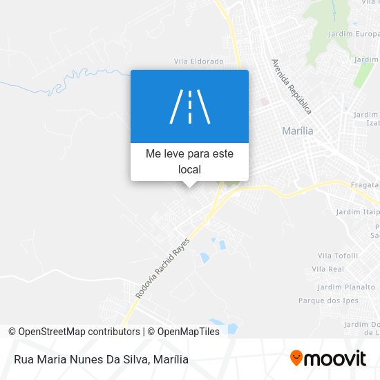 Rua Maria Nunes Da Silva mapa
