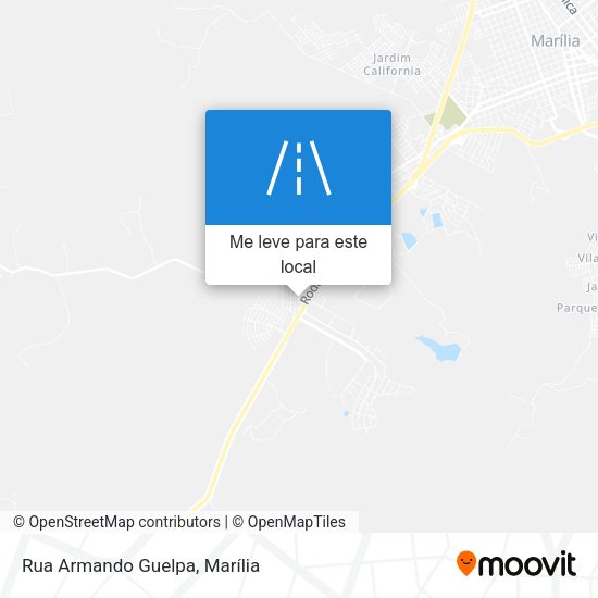 Rua Armando Guelpa mapa