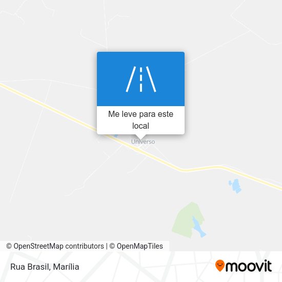 Rua Brasil mapa