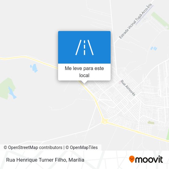 Rua Henrique Turner Filho mapa