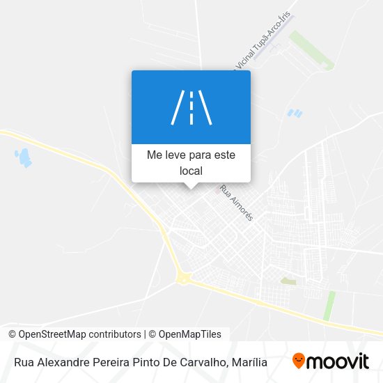 Rua Alexandre Pereira Pinto De Carvalho mapa