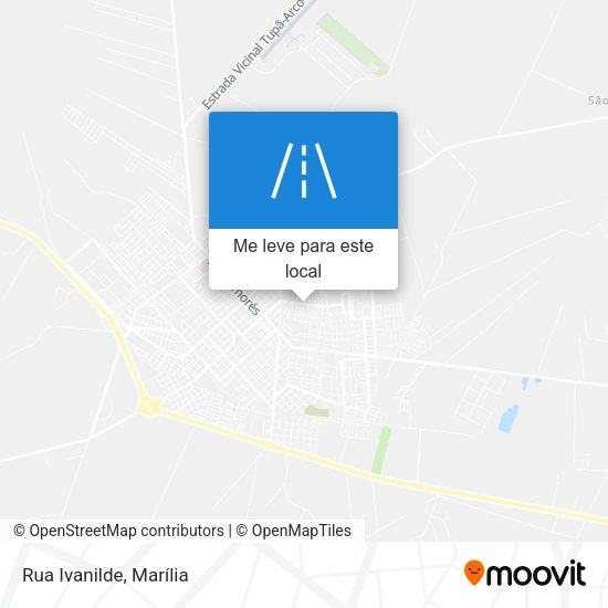 Rua Ivanilde mapa