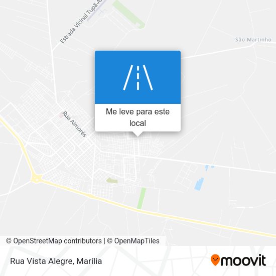 Rua Vista Alegre mapa