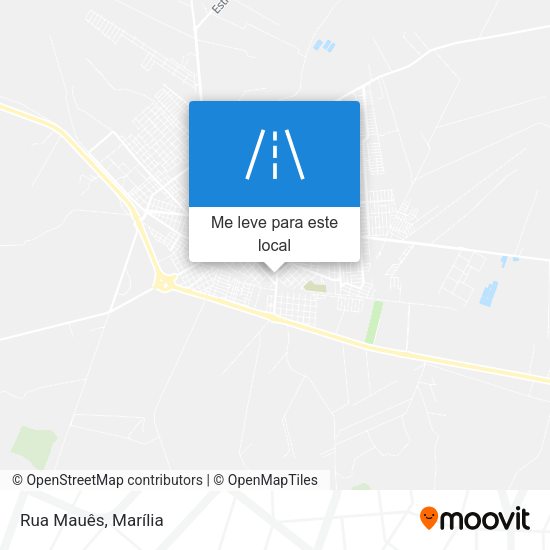 Rua Mauês mapa
