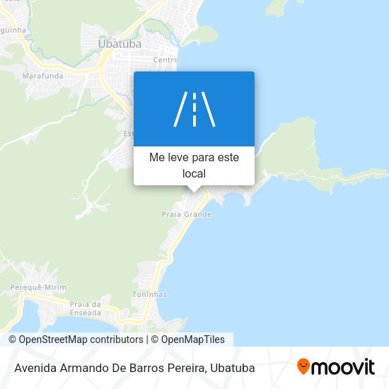 Avenida Armando De Barros Pereira mapa