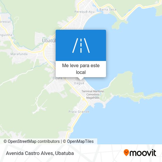 Avenida Castro Alves mapa