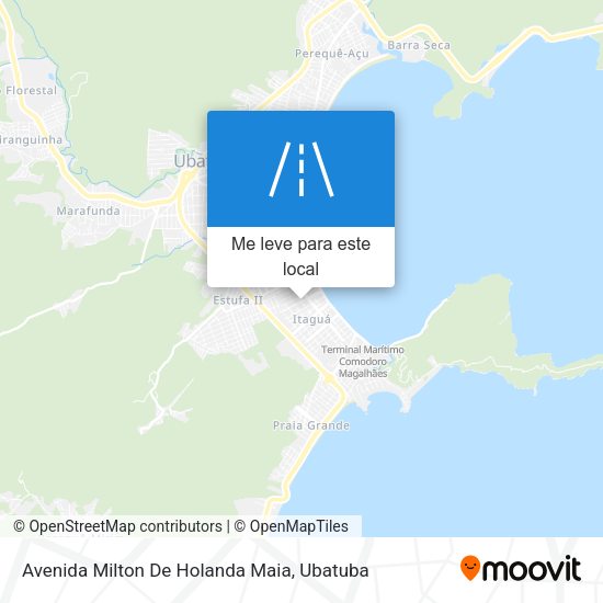 Avenida Milton De Holanda Maia mapa