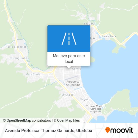 Avenida Professor Thomáz Galhardo mapa