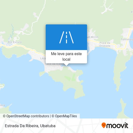 Estrada Da Ribeira mapa