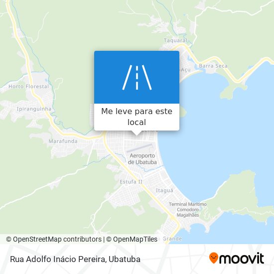 Rua Adolfo Inácio Pereira mapa