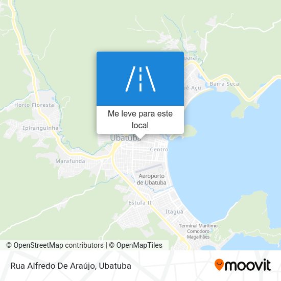 Rua Alfredo De Araújo mapa