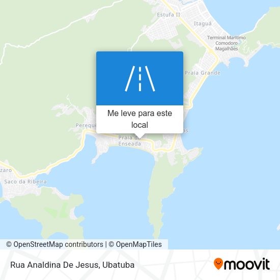 Rua Analdina De Jesus mapa