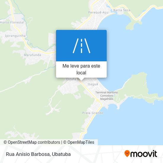 Rua Anísio Barbosa mapa