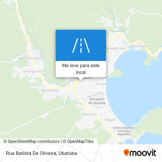 Rua Batista De Oliveira mapa