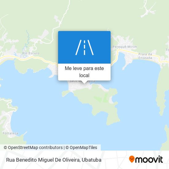 Rua Benedito Miguel De Oliveira mapa