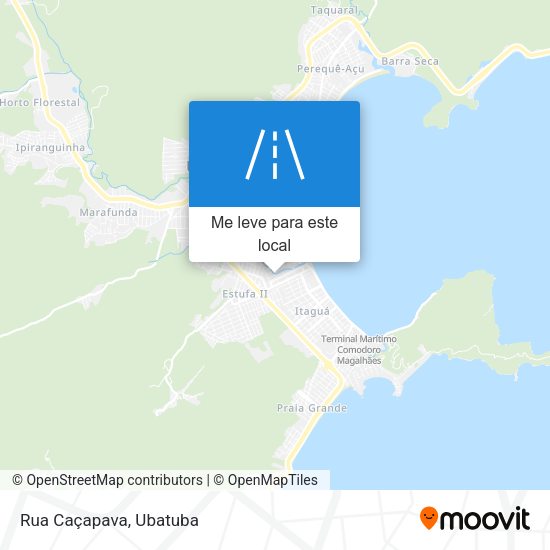 Rua Caçapava mapa