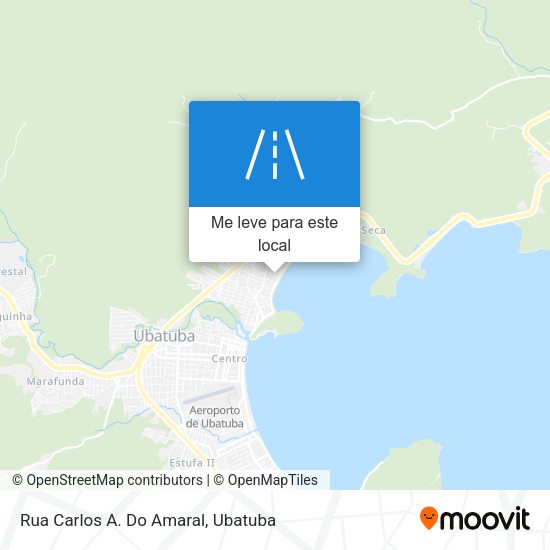 Rua Carlos A. Do Amaral mapa