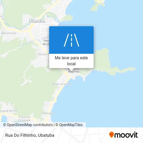 Rua Do Filhinho mapa