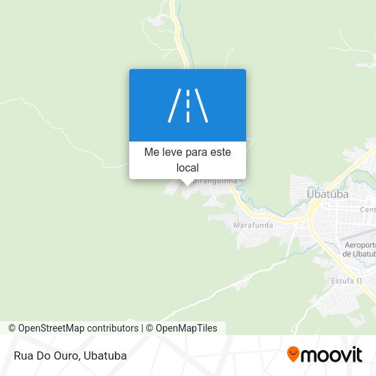 Rua Do Ouro mapa