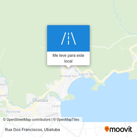 Rua Dos Franciscos mapa