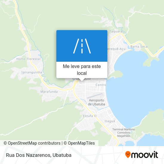 Rua Dos Nazarenos mapa