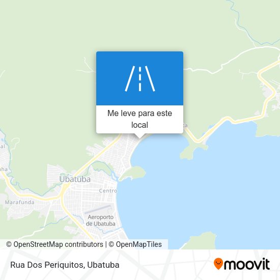Rua Dos Periquitos mapa