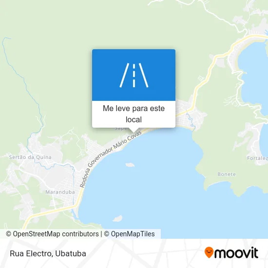 Rua Electro mapa