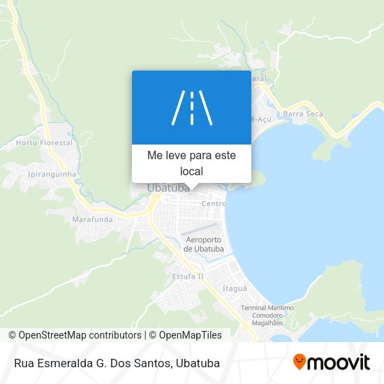 Rua Esmeralda G. Dos Santos mapa