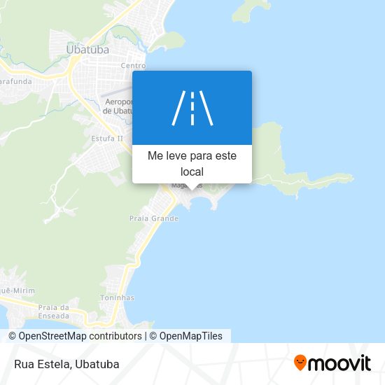 Rua Estela mapa