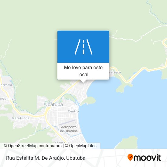 Rua Estelita M. De Araújo mapa