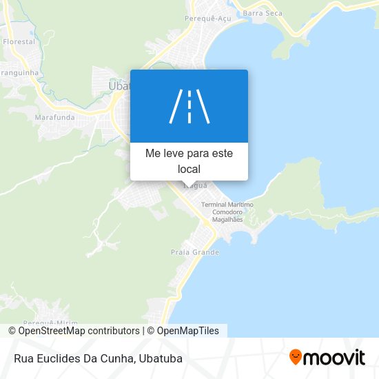 Rua Euclides Da Cunha mapa