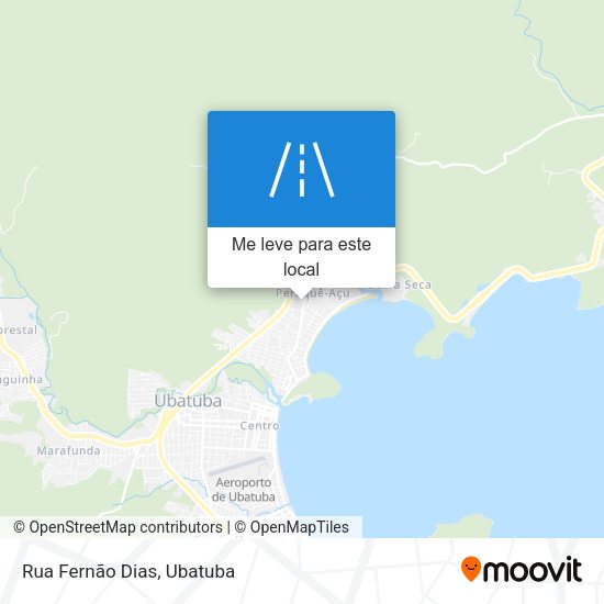 Rua Fernão Dias mapa