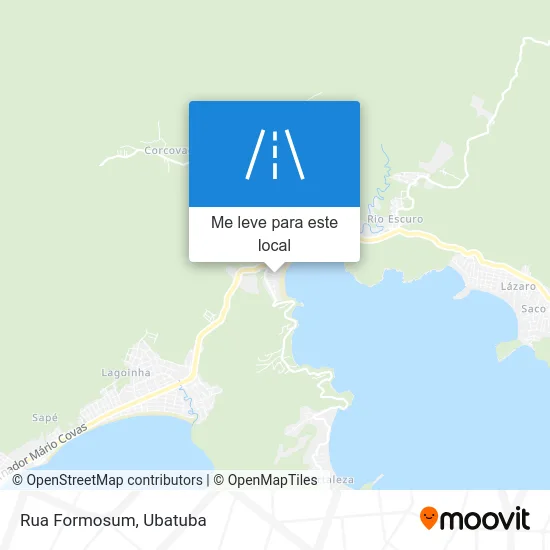 Rua Formosum mapa