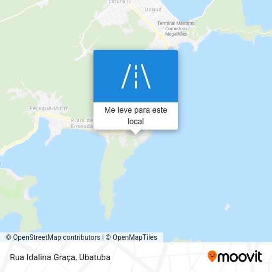 Rua Idalina Graça mapa