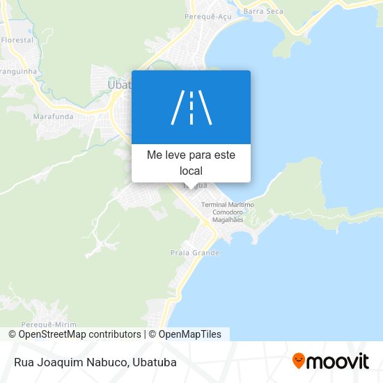 Rua Joaquim Nabuco mapa