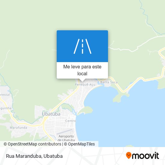 Rua Maranduba mapa