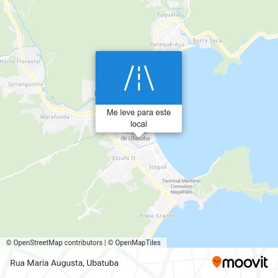 Rua Maria Augusta mapa