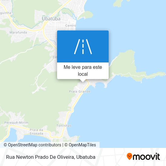 Rua Newton Prado De Oliveira mapa