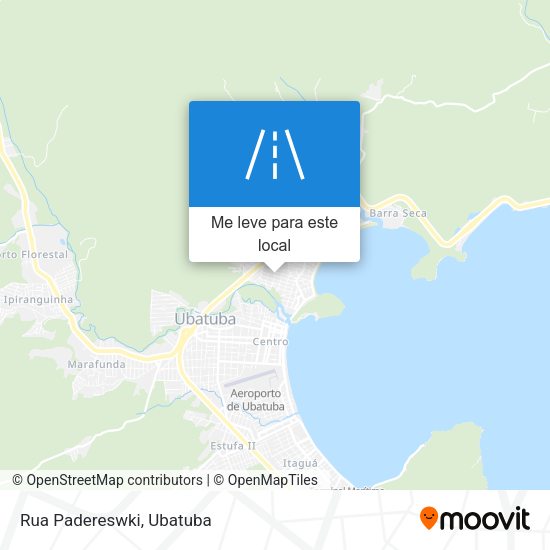 Rua Padereswki mapa
