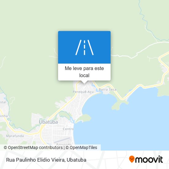 Rua Paulinho Elidio Vieira mapa