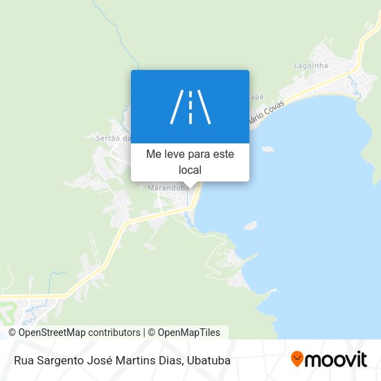 Rua Sargento José Martins Dias mapa