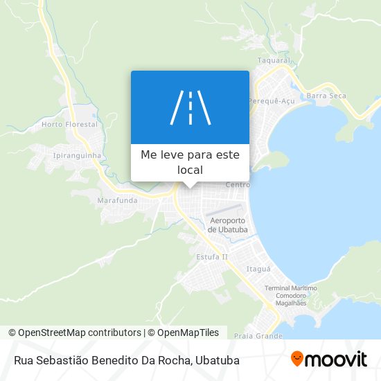 Rua Sebastião Benedito Da Rocha mapa